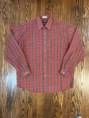 Vintage 80s Plaid Shirt
